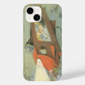  Wetenschapsfiche Steampunk-onderzeeër in Zee Case-Mate iPhone Case (Achterkant)