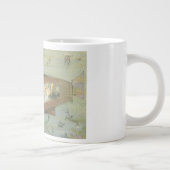  Wetenschapsfiche Steampunk-onderzeeër in Zee Grote Koffiekop (Rechts)