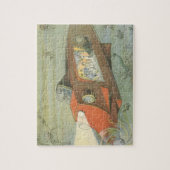  Wetenschapsfiche Steampunk-onderzeeër in Zee Legpuzzel (Verticaal)