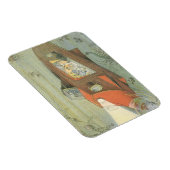 Wetenschapsfiche Steampunk-onderzeeër in Zee Magneet (Rechterzijde)