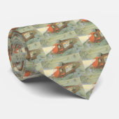 Wetenschapsfiche Steampunk-onderzeeër in Zee Stropdas (Opgerold)