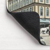 Wetenschapsfiche, Victoriaans Steam Punk Stad Muismat (Hoek)