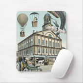 Wetenschapsfiche, Victoriaans Steam Punk Stad Muismat (Met muis)