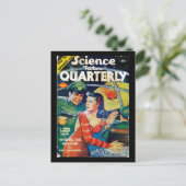 Wetenschapsfictie kwartaalvoorjaar 1942_Pulp Art Briefkaart (Staand voorkant)