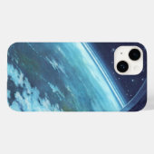  Wetenschapsfilm, Aarde bij nacht met sterren Case-Mate iPhone Case (Achterkant (horizontaal))