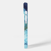  Wetenschapsfilm, Aarde bij nacht met sterren Case-Mate iPhone Case (Achterkant / Links)