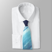 Wetenschapsfilm, Aarde bij nacht met sterren Stropdas (Gebonden)