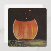  Wetenschapsfilm, astronauten op Ganymede (Voorkant / Achterkant)