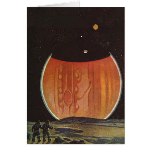  Wetenschapsfilm, astronauten op Ganymede (Voorkant)