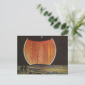  Wetenschapsfilm, astronauten op Ganymede Briefkaart (Staand voorkant)