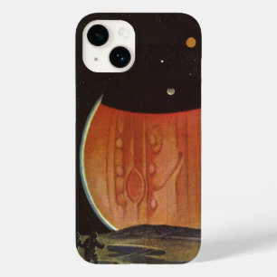  Wetenschapsfilm, astronauten op Ganymede Case-Mate iPhone Case