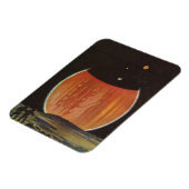 Wetenschapsfilm, astronauten op Ganymede Magneet (Linkerzijde)