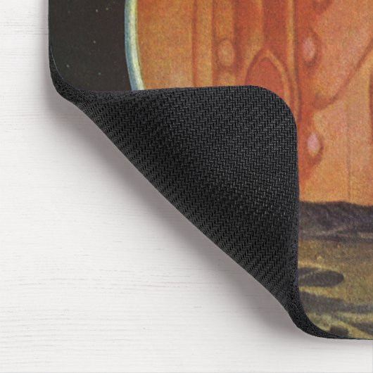  Wetenschapsfilm, astronauten op Ganymede Muismat (Hoek)