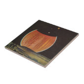  Wetenschapsfilm, astronauten op Ganymede Tegeltje (Zijkant)