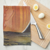 Wetenschapsfilm, astronauten op Ganymede Theedoek (Quarter Fold)