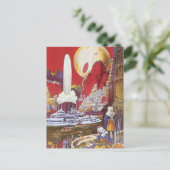  Wetenschapsfilm, de verloren stad van Atlantis Briefkaart (Staand voorkant)