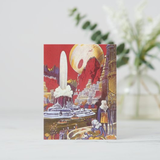  Wetenschapsfilm, de verloren stad van Atlantis Briefkaart (Staand voorkant)