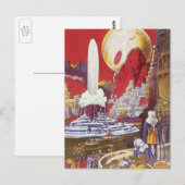  Wetenschapsfilm, de verloren stad van Atlantis Briefkaart (Voorkant / Achterkant)