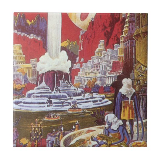 Wetenschapsfilm, de verloren stad van Atlantis Tegeltje (Voorkant)