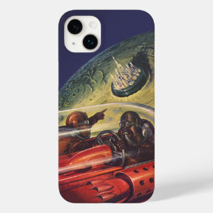  Wetenschapsfilm, Futuristic City op maan Case-Mate iPhone Case