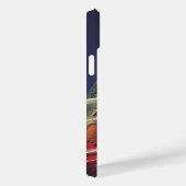  Wetenschapsfilm, Futuristic City op maan Case-Mate iPhone Case (Achterkant / Rechts)