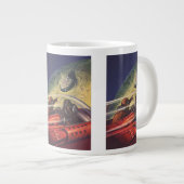  Wetenschapsfilm, Futuristic City op maan Grote Koffiekop (Voorkant rechts)