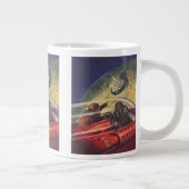  Wetenschapsfilm, Futuristic City op maan Grote Koffiekop (Rechts)