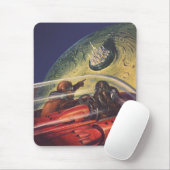  Wetenschapsfilm, Futuristic City op maan Muismat (Met muis)