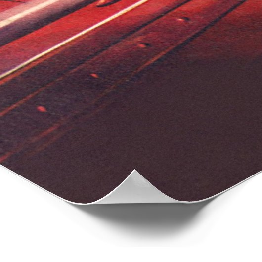  Wetenschapsfilm, Futuristic City op maan Poster (Hoek)