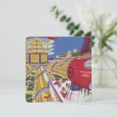  Wetenschapsfilm, Futuristic New York City (Staand voorkant)