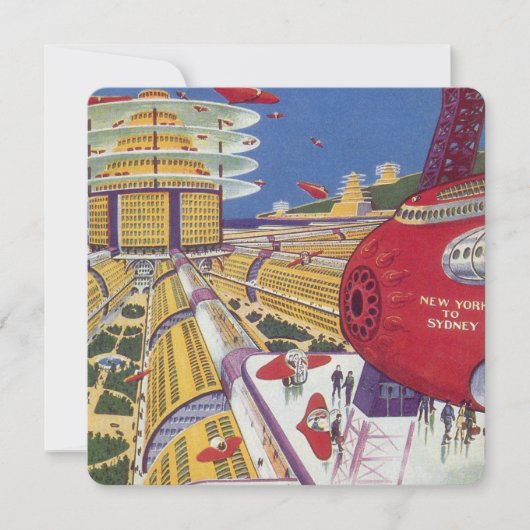  Wetenschapsfilm, Futuristic New York City (Voorkant)