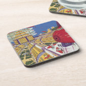  Wetenschapsfilm, Futuristic New York City Bier Onderzetter (Linkerzijde)