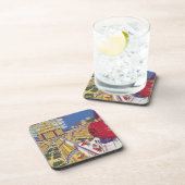  Wetenschapsfilm, Futuristic New York City Bier Onderzetter (Rechterzijde)