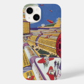  Wetenschapsfilm, Futuristic New York City Case-Mate iPhone Case (Achterkant)