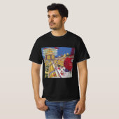  Wetenschapsfilm, Futuristic New York City T-shirt (Voorkant volledig)
