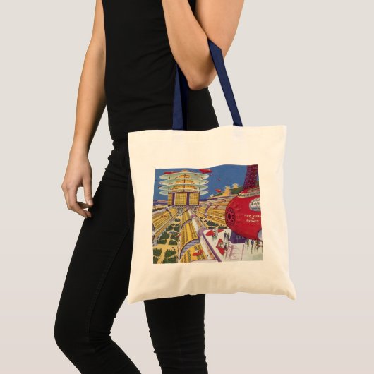 Wetenschapsfilm, Futuristic New York City Tote Bag (Voorkant (product))