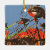 Wetenschapsfilm HG Wells War of the Worlds Keramisch Ornament (Voorkant)