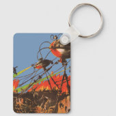 Wetenschapsfilm HG Wells War of the Worlds Sleutelhanger (Achterkant)