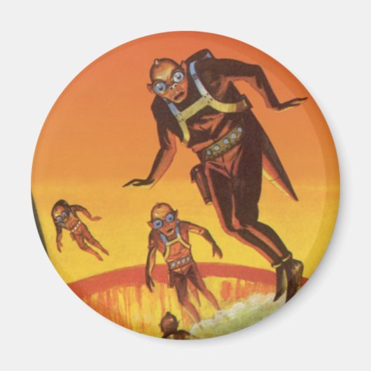  Wetenschapsfilm, Sci Fi buitenaardse wezens in de Magneet (Voorkant)