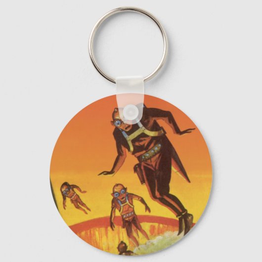  Wetenschapsfilm, Sci Fi buitenaardse wezens in de Sleutelhanger (Voorkant)