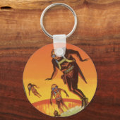  Wetenschapsfilm, Sci Fi buitenaardse wezens in de Sleutelhanger (Voorkant)