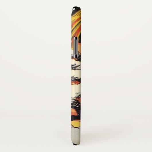 Wetenschapsfilm, Sci Fi Rocket over Aarde Case-Mate iPhone Case (Achterkant / rechts)