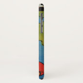 Wetenschapsfilm, Sci Fi Rocket over Aarde Case-Mate iPhone Case (Achterkant/links)