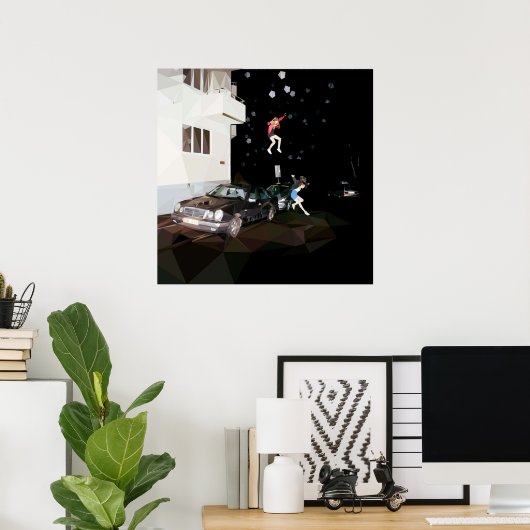 Wetenschapsfilm van Brand New Poly Art Poster (Thuiskantoor)