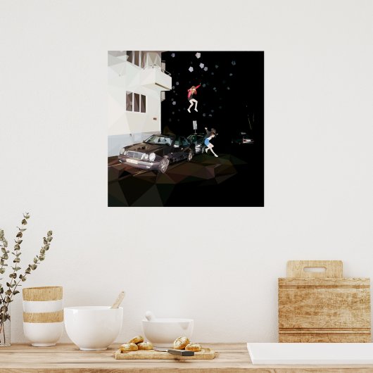 Wetenschapsfilm van Brand New Poly Art Poster (Keuken)