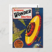 Wetenschapsfilmpje, art. 1929 UFO Briefkaart (Voorkant / Achterkant)