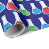 Wetenschapsflessen Cadeaupapier (Rol Hoek)