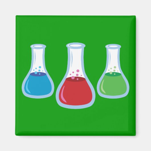 Wetenschapsflessen Magneet (Voorkant)