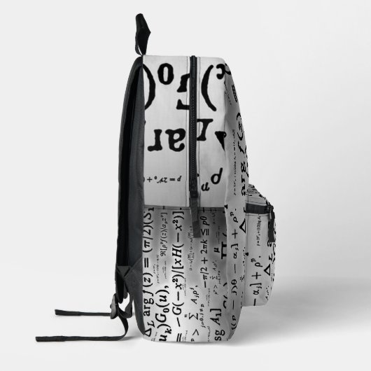 Wetenschapsformules Bedrukte Rugzak (Links)