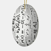 Wetenschapsformules Keramisch Ornament (Links)